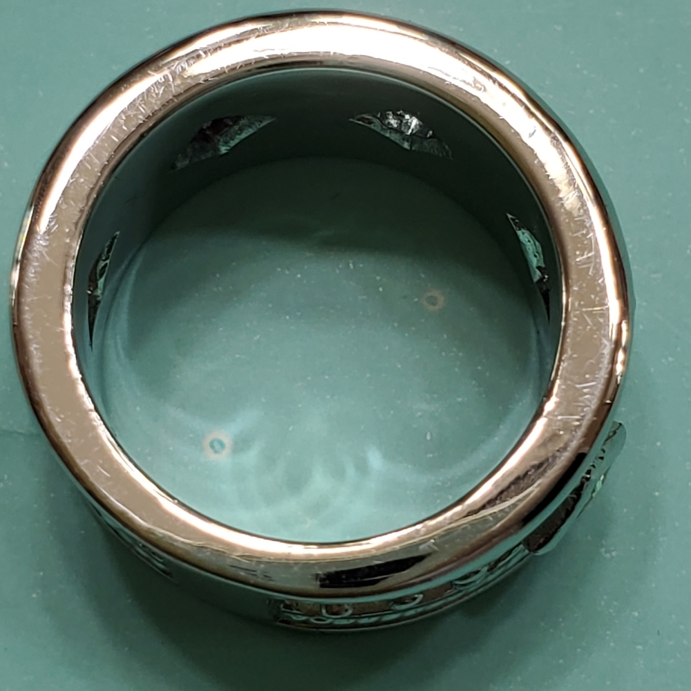 Silver Gemstone Ring - image 4